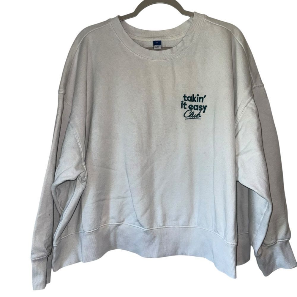 Old Navy Crew Neck Sweatshirt Size 3XL